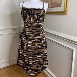 alo brown dress Brown Floral Lace Trim Maxi Dress  Moda Boutique